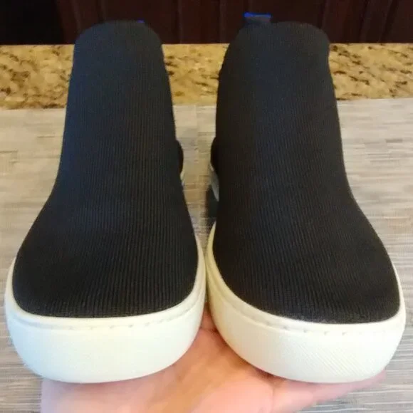 Rothy's The Chelsea Black Slipon Boots Size 10 - Picture 3 of 15